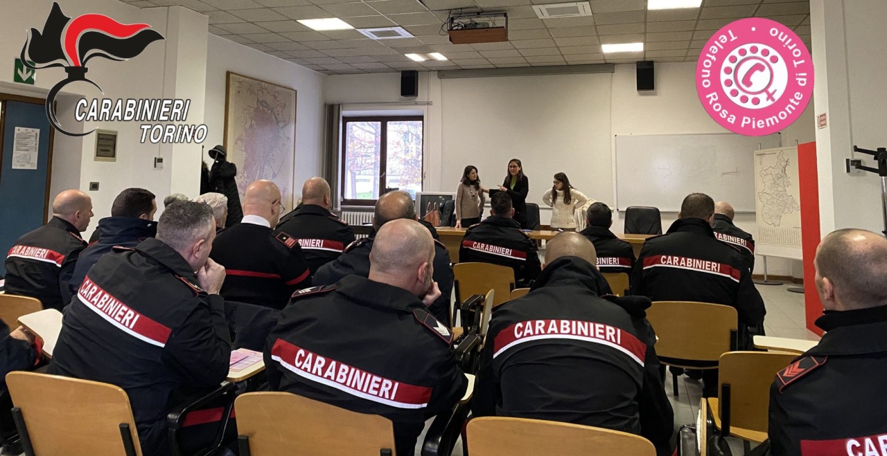 Torino, prosegue collaborazione tra Carabinieri e Volontarie Telefono Rosa
