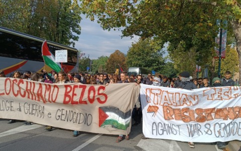 Manifestazioni e tensioni a Torino per lo sciopero generale Pro Pal