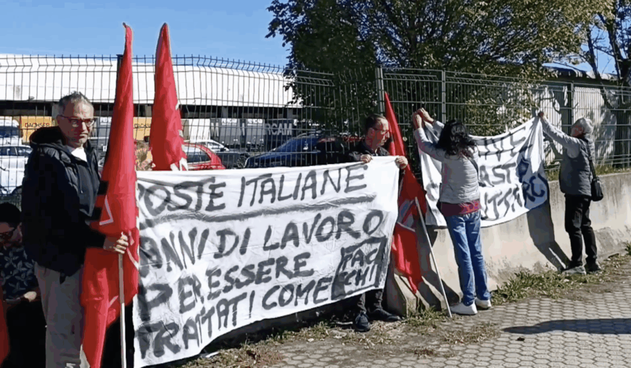 Grugliasco: prosegue lo stato di agitazione dei lavoratori Postalcoop, da un mese senza stipendio