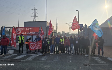 In mobilitazione anche i corrieri di Amazon ad Alessandria