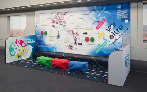 Trenitalia, arriva l’area INTERCITY Kids a bordo dei nuovi treni