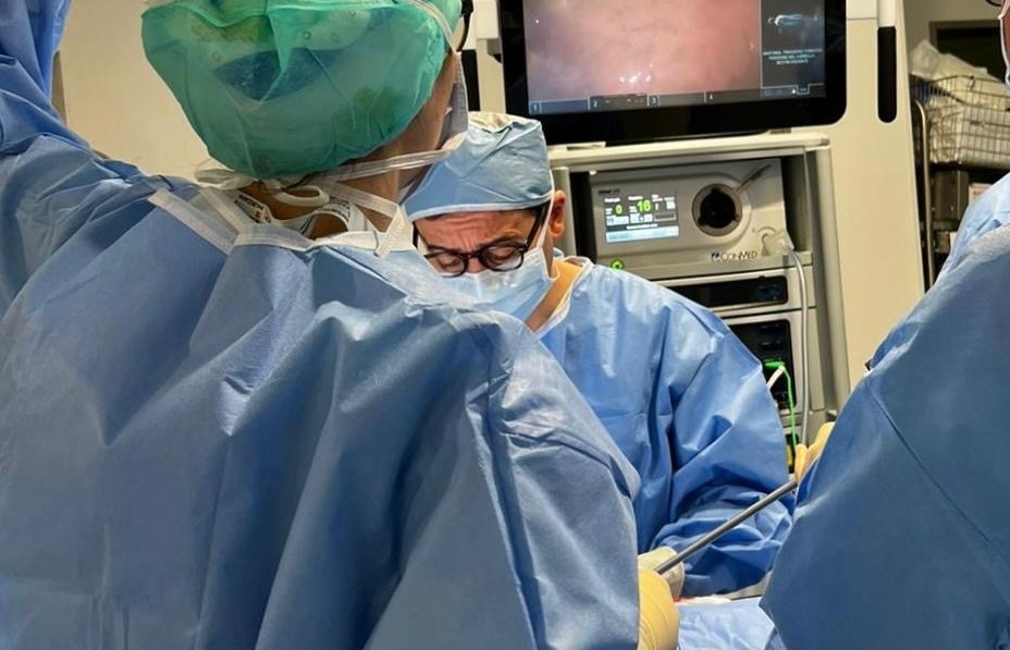 Intervento complesso al Mauriziano di Torino: asportato polmone con due tumori con il robot