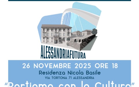 Al via gli incontri di “Alessandria Futura”: oggi l’appuntamento “Partiamo con la Cultura”