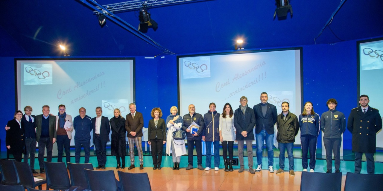A Novi Ligure premiati gli sportivi alessandrini con le benemerenze CONI