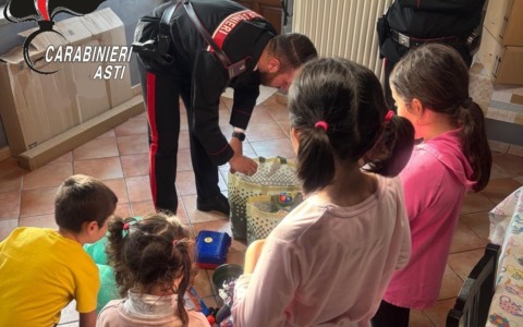Il dono dei Carabinieri di Baldichieri d’Asti ai bambini di una casa famiglia