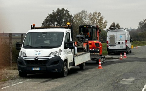 Guasto ad una tubatura a Valmadonna: alcune vie senza acqua