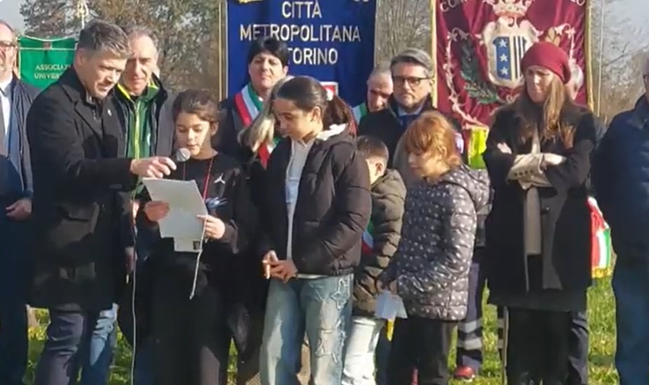 A 2 anni dalla strage di Brandizzo, il Comune inaugura il Giardino del Ricordo