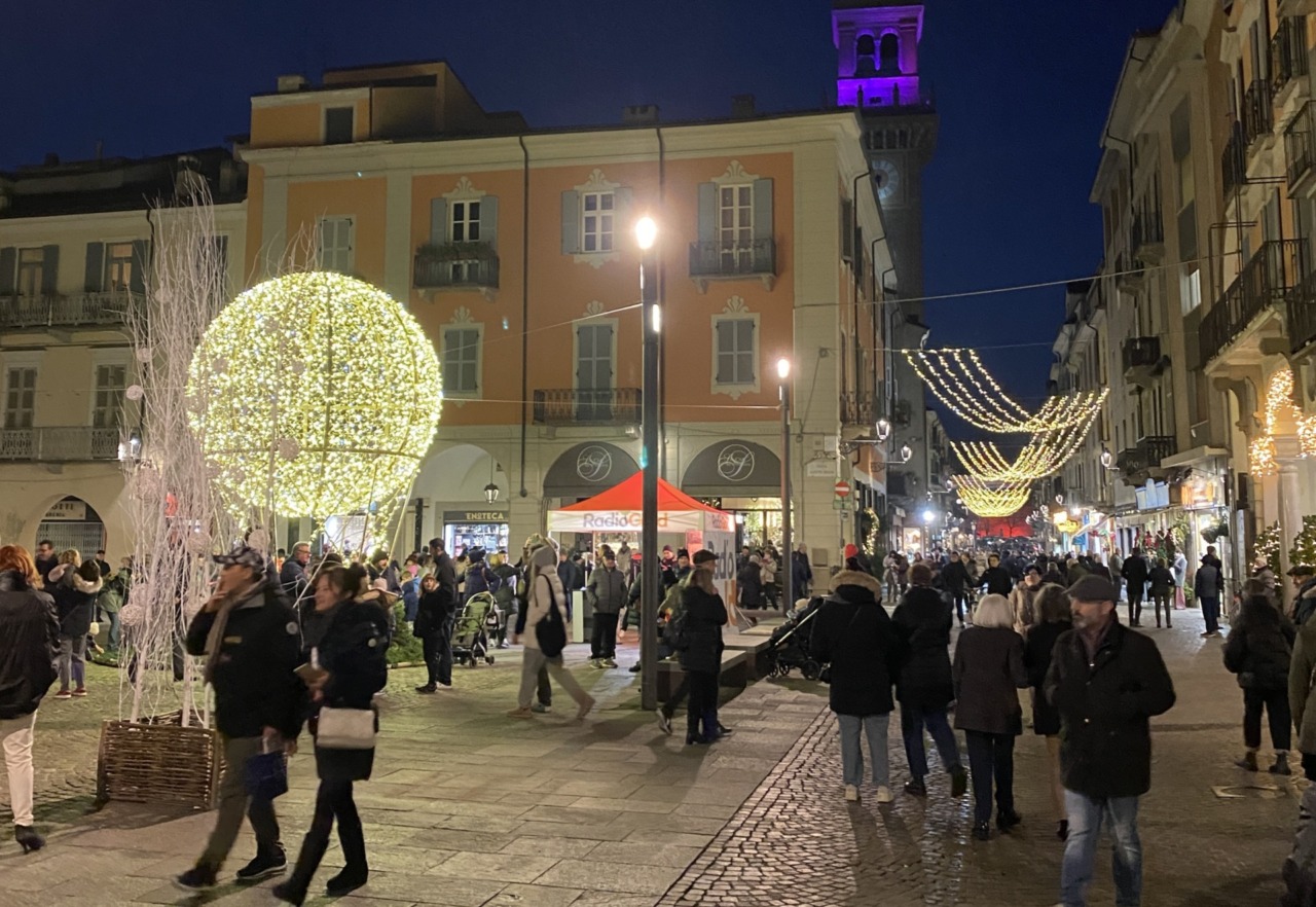 Sabato a Casale Monferrato l’accensione delle luci e delle installazioni di Natale