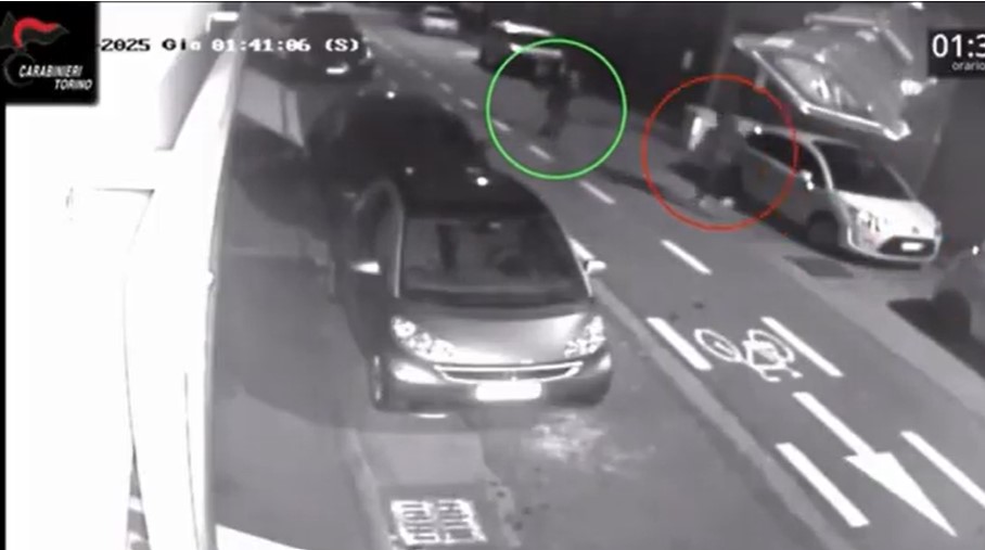 In un filmato la mortale aggressione dell’imprenditore di Collegno, Marco Veronese