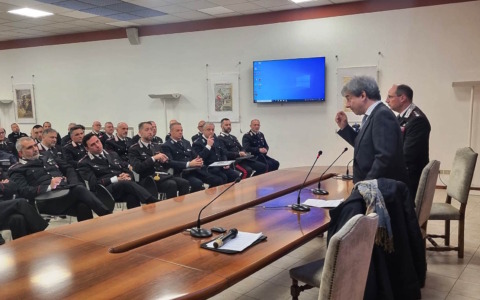 Il Procuratore della Repubblica Cesare Parodi incontra i Carabinieri della provincia di Alessandria