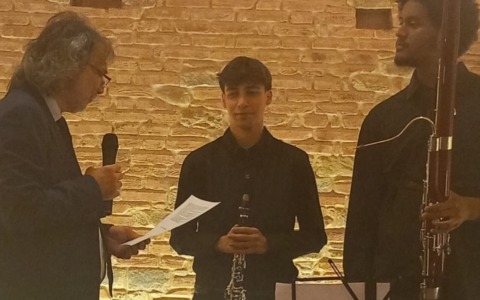 Il giovane clarinettista alessandrino Youssef Mignone nell’orchestra nazionale dei Licei Musicali