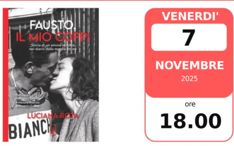 A Tortona la presentazione del libro “Fausto, il mio Coppi” di Luciana Rota