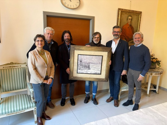 Donata al Comune di Tortona un’opera del pittore Luigi Scaffini