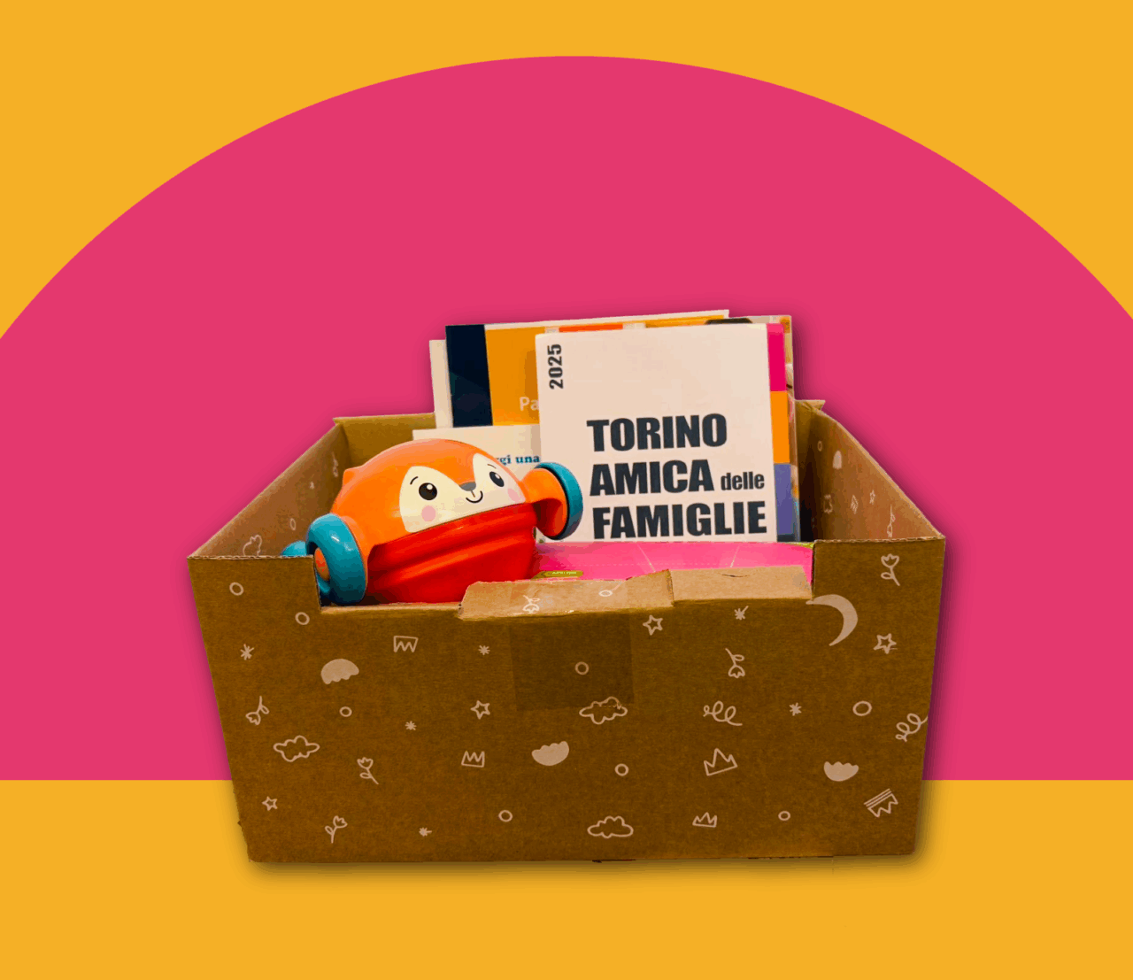 Torino, kit-bebè donato dal Comune con prodotti per i primi mesi di vita