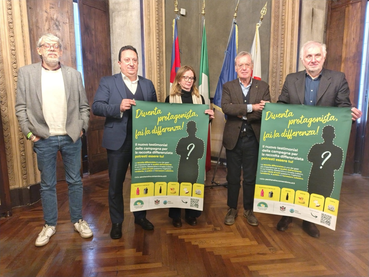 Raccolta differenziata: Alessandria è fanalino di coda in Piemonte. “La città ci mette la faccia”