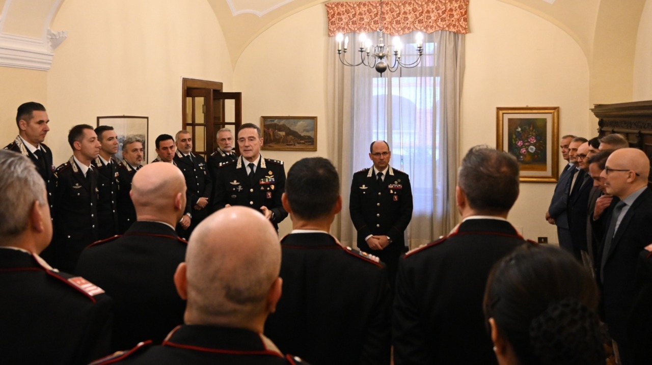 Il Comandante della Legione Carabinieri Piemonte e Valle d’Aosta in visita ad Alessandria