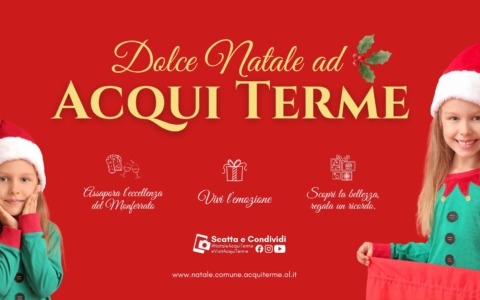Al via il “Dolce Natale ad Acqui Terme” tra magia, comunità e tradizione
