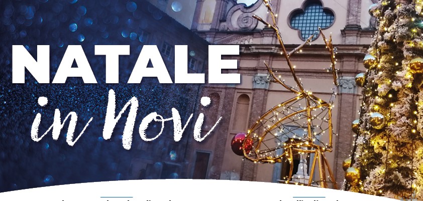 “Natale a Novi”: un ricco programma tra mostre, Dolci Terre di Novi, Villaggio di Babbo Natale e concerti