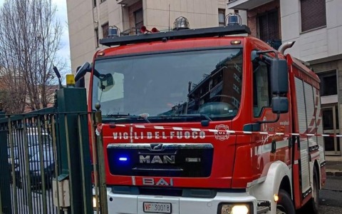 Fuga di gas in via Poggio a Torino: Vigili del Fuoco sul posto