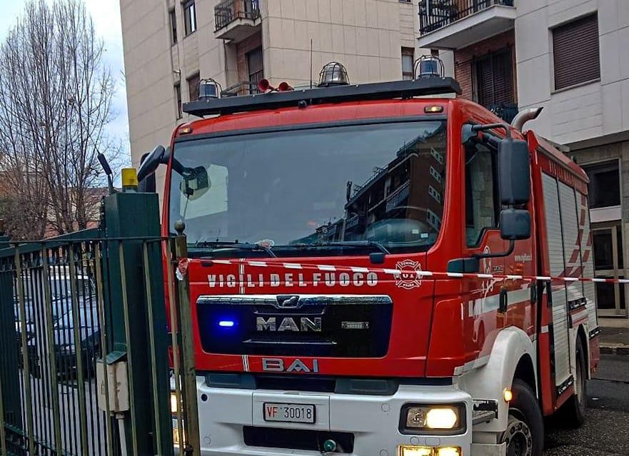 Fuga di gas in via Poggio a Torino: Vigili del Fuoco sul posto
