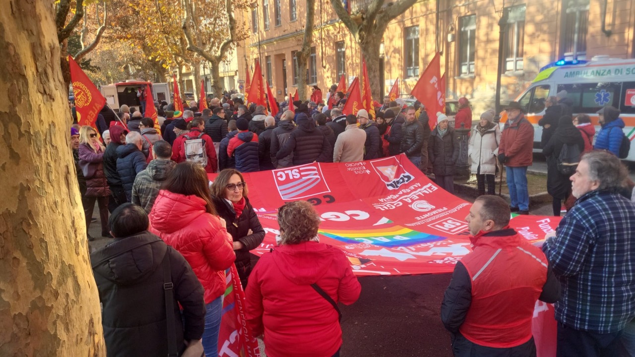 Sciopero CGIL Novi Ligure