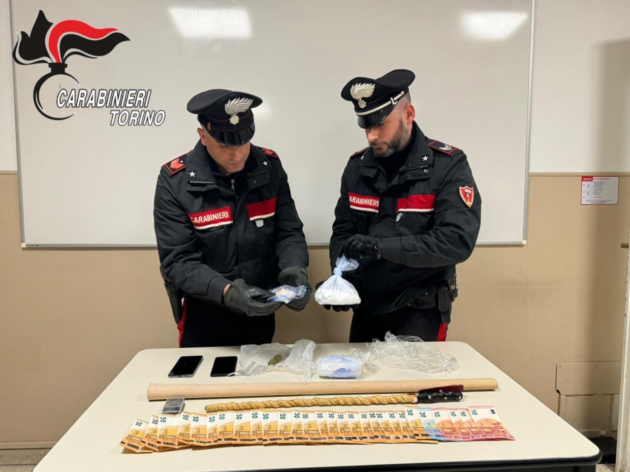 Loranzè, nascondeva cocaina in bocchettone areazione, arrestato dai Carabinieri