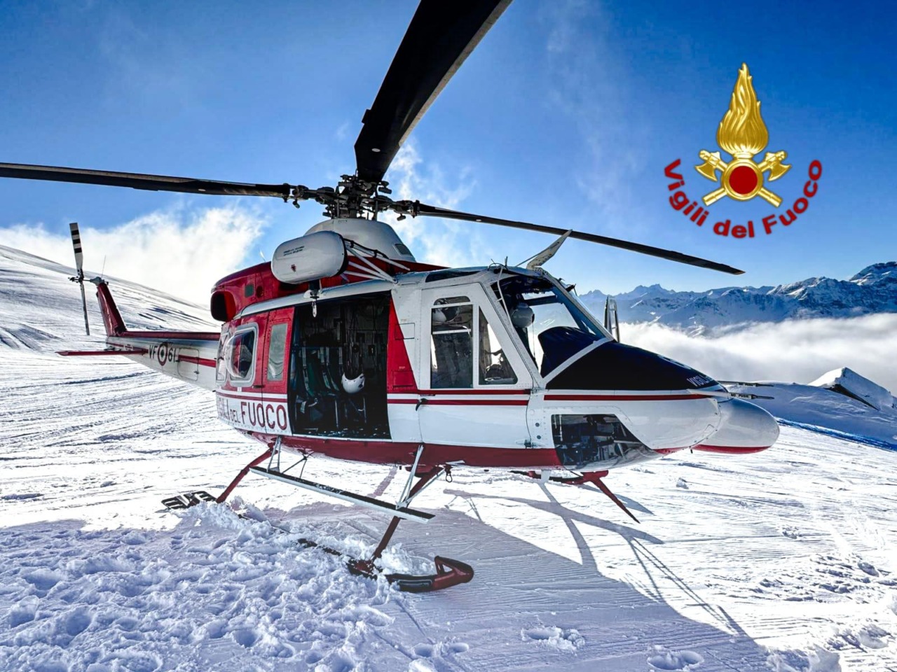 Bardonecchia, valanga sul monte Jafferau