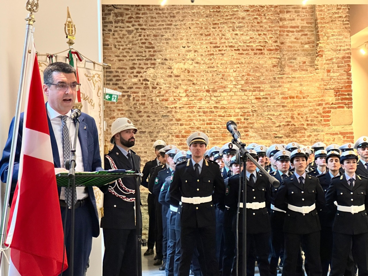 Al Castello di Novara il gran finale del corso regionale per 40 nuovi agenti di Polizia Locale