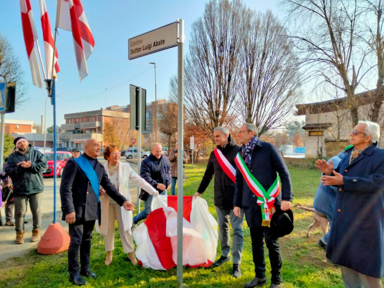 Alessandria, stamattina la cerimonia di intitolazione del “Giardino Dottor Luigi Abate”