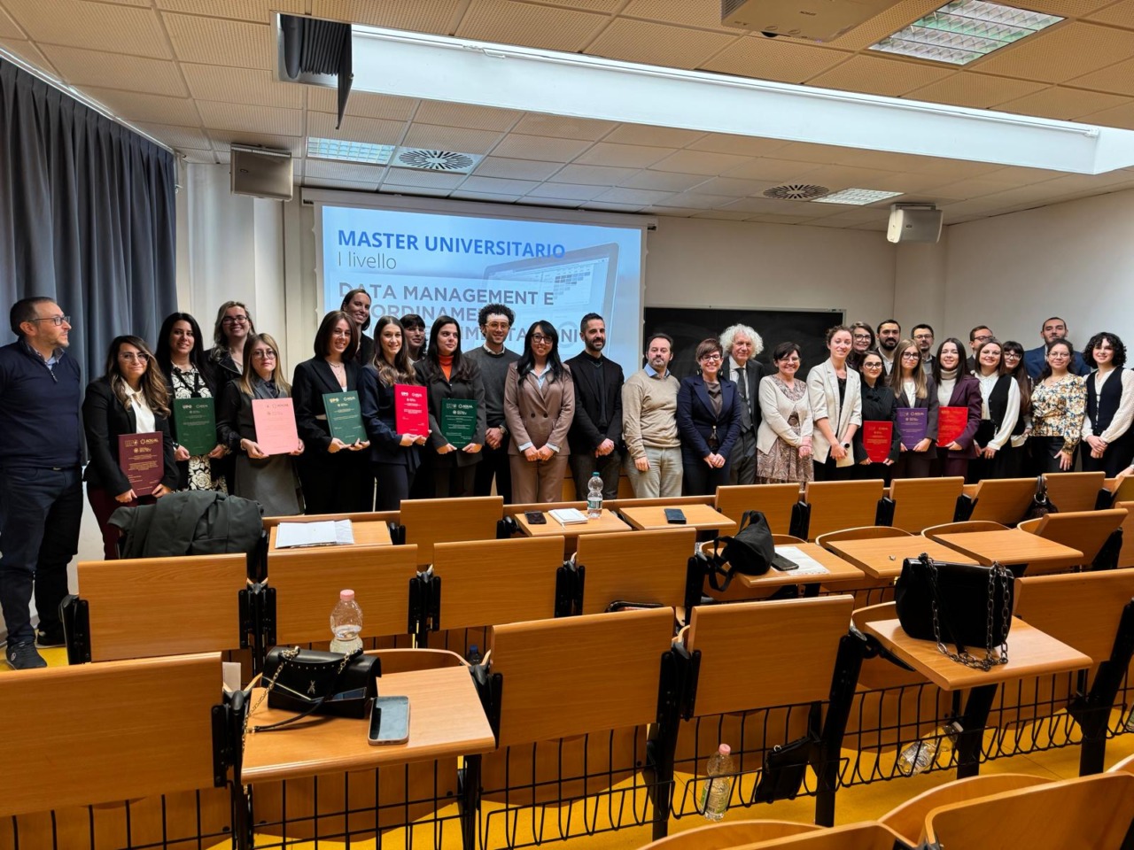 Proclamati i diplomati del III Master in Data Management e Coordinamento delle sperimentazioni cliniche