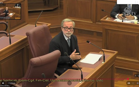 Il sindaco Muliere in Senato: “Il disimpegno totale dell’ex Ilva sarebbe assolutamente inaccettabile”