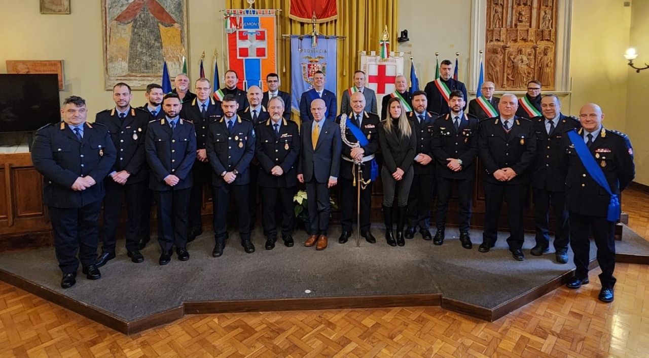Celebrato ad Alessandria San Sebastiano, patrono dei vigili urbani