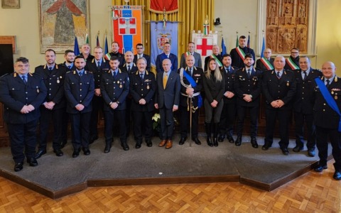 Celebrato ad Alessandria San Sebastiano, patrono dei vigili urbani
