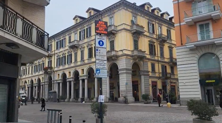 Da mezzogiorno è scattata la nuova area pedonale urbana di Alessandria