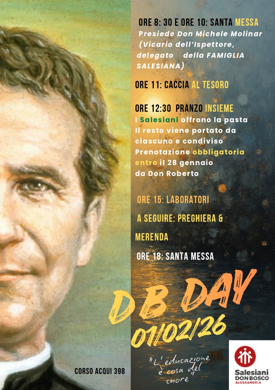 Alessandria, il programma degli eventi per la festa di San Giovanni Bosco
