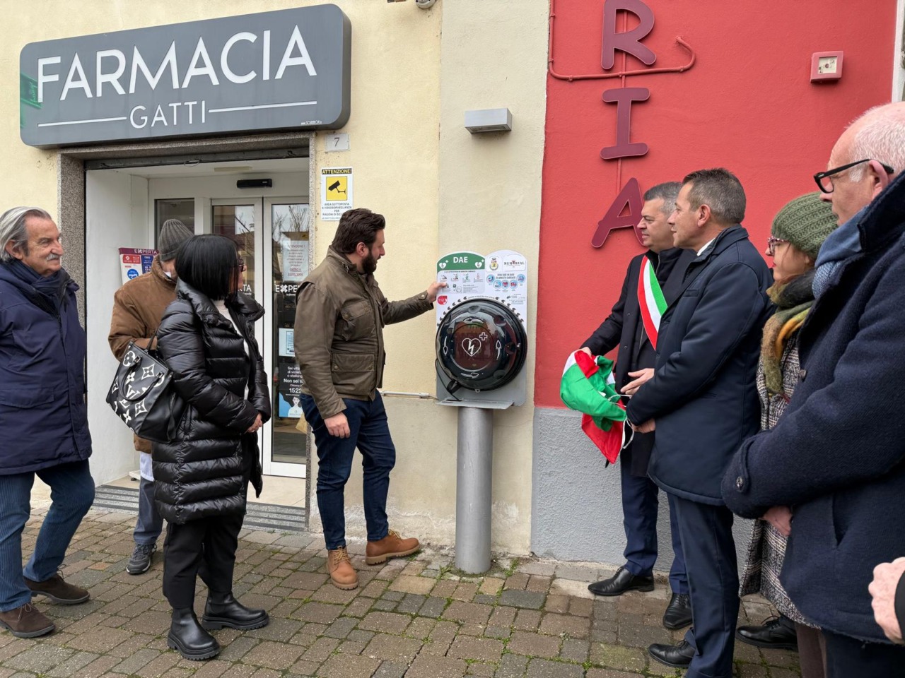 Memorial Zucconi: donato al comune di Quargnento il primo defibrillatore semiautomatico Dea