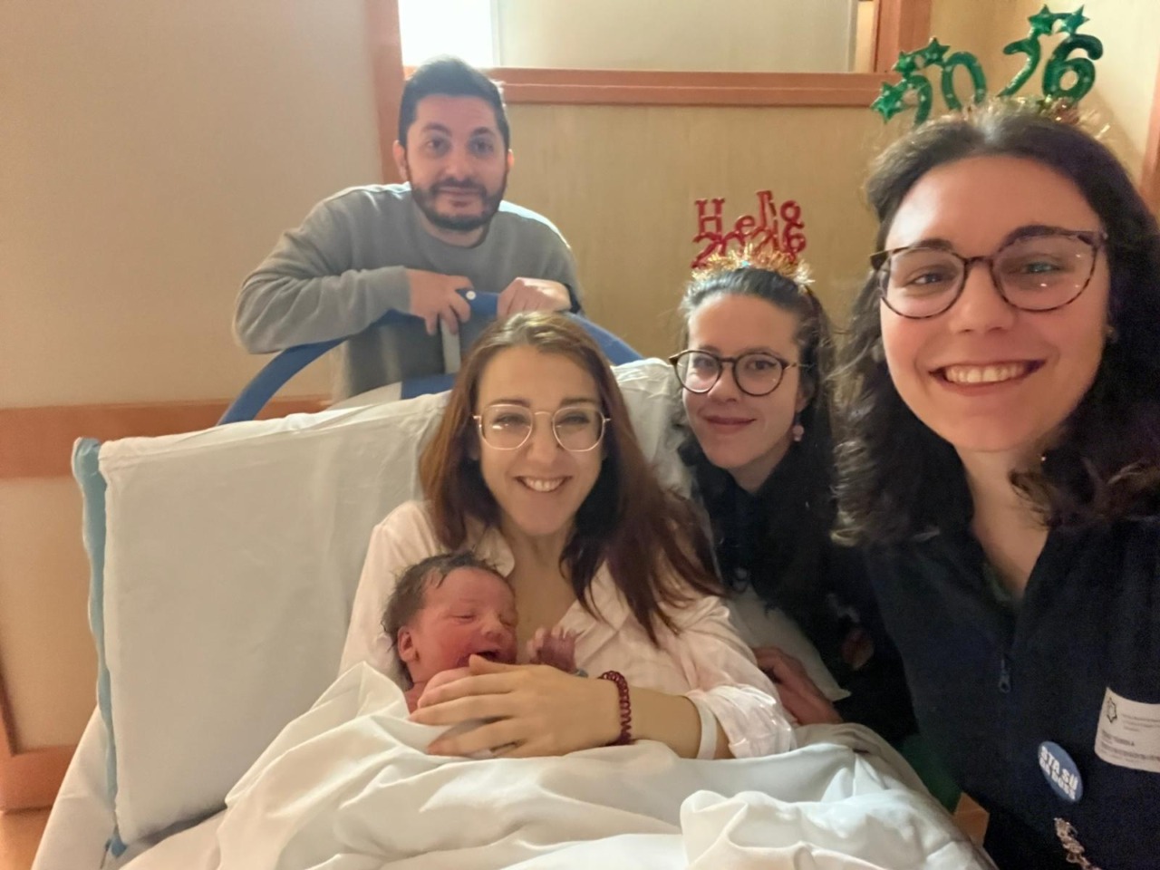 Giorgio è il primo nato ad Alessandria nel 2026