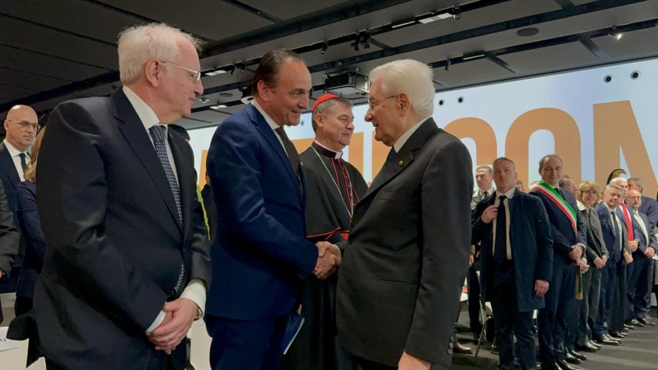 Mattarella a Torino per i 430 anni della Fondazione Ufficio Pio della Compagnia di Sanpaolo