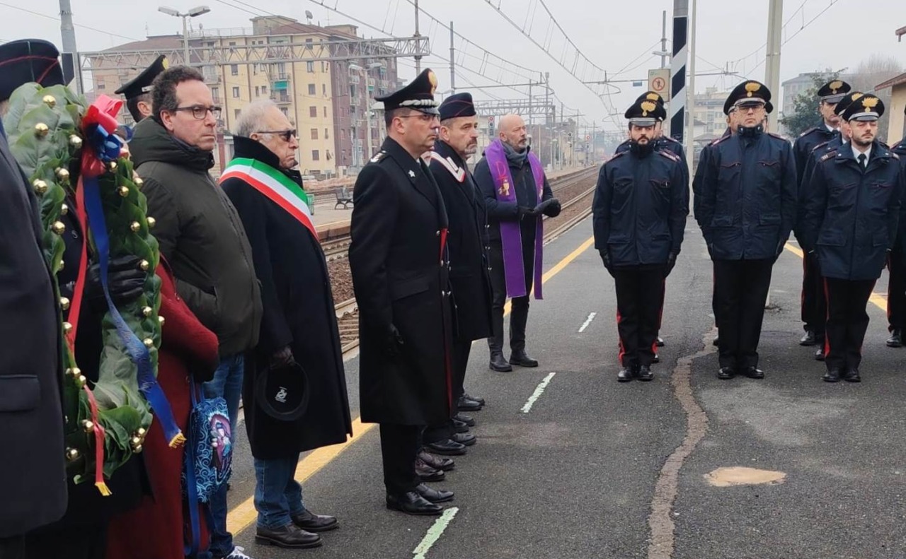 A Novi Ligure l’omaggio ai Carabinieri caduti in servizio 55 anni fa sul treno Torino-Genova