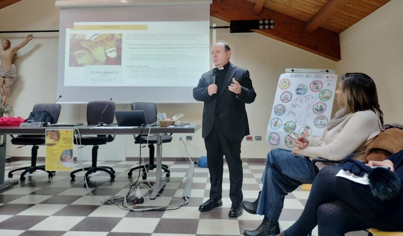 Per la prima volta a Tortona, il direttore di Caritas Italiana don Marco Pagniello