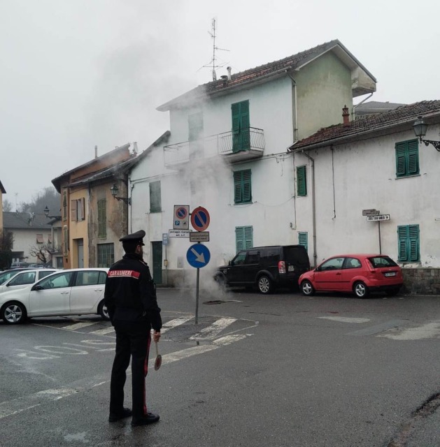 Stazzano: fuga di gas in palazzina, evacuate cinque famiglie