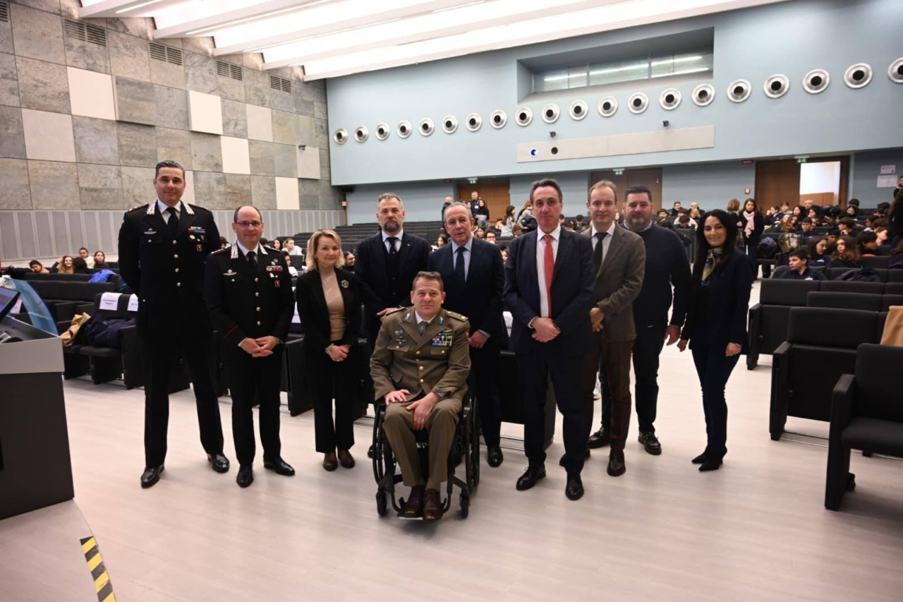 Sport e disabilità: Gianfranco Paglia è tornato ad Alessandria tra gli studenti