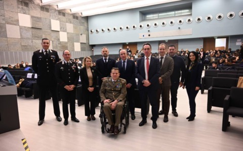 Sport e disabilità: Gianfranco Paglia è tornato ad Alessandria tra gli studenti