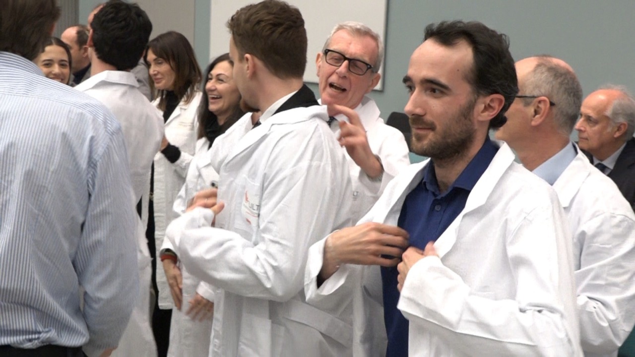 Ad Alessandria la cerimonia del camice bianco per 90 futuri medici