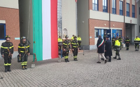 Celebrato ad Alessandria l’87° anniversario del Corpo dei vigili del fuoco