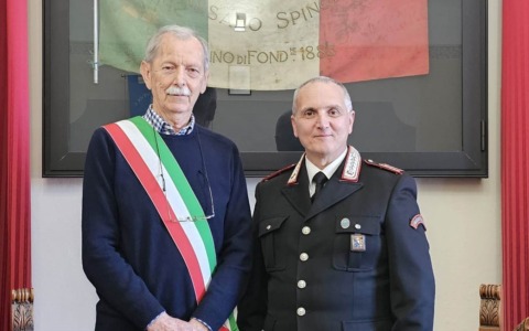 Il Luogotenente Sebastiano Massimo va in pensione: il saluto di Cassano Spinola