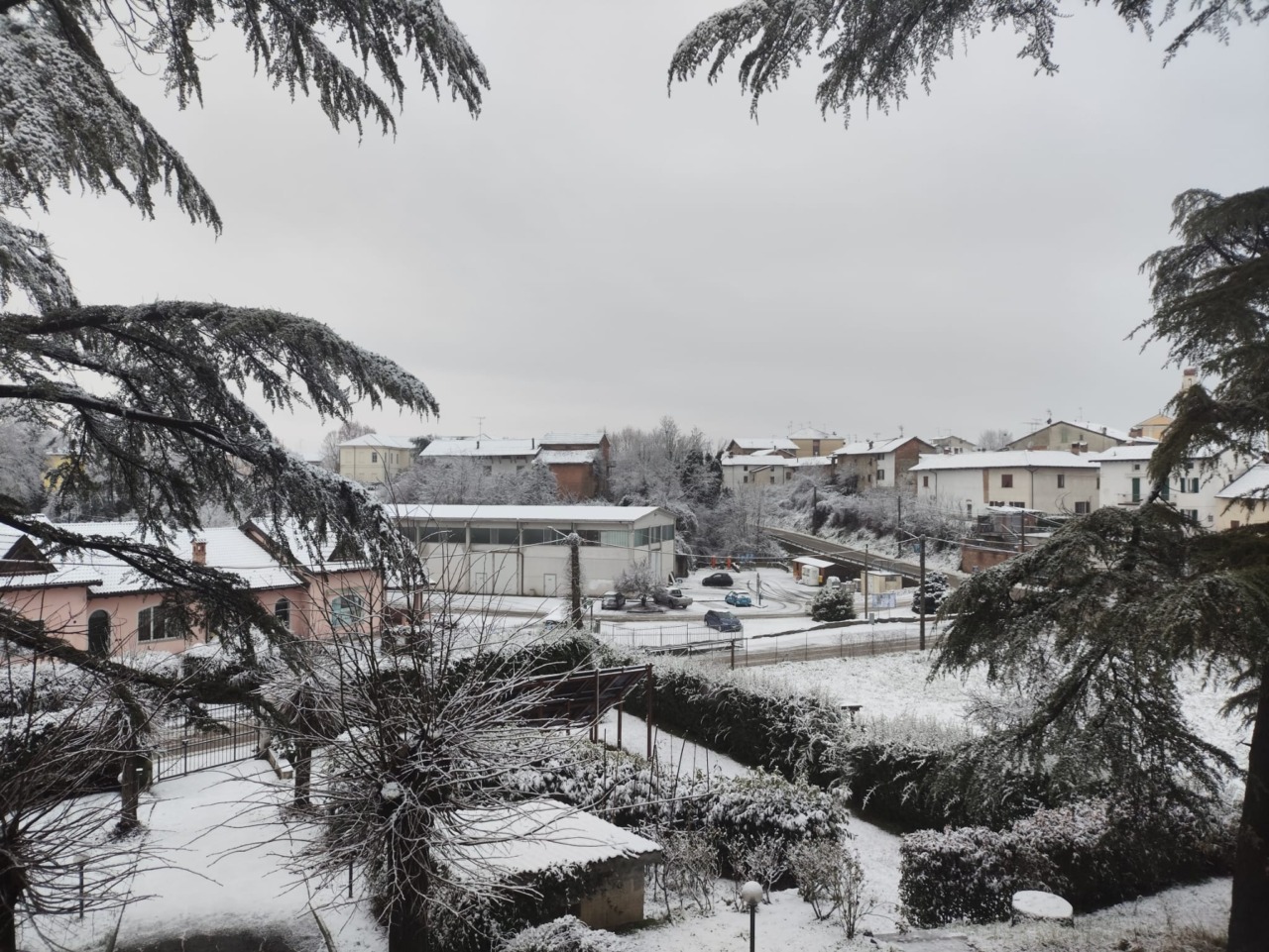La provincia di Alessandria imbiancata dalla neve