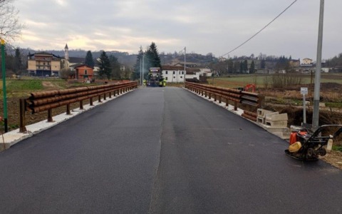 Completato il ponte sul Neirone a Gavi: riaperta la Sp162 “di Monterotondo”
