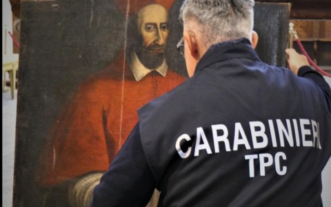 Restituito alla Basilica di Vercelli un ritratto del Cardinale Giacomo Guala Bicchieri