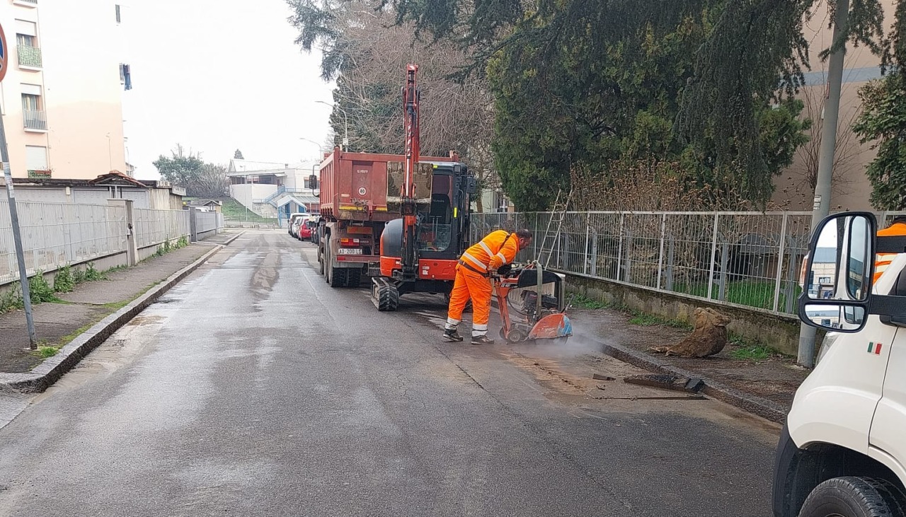 Ripristinata l’erogazione dell’acqua in via Benedetto Croce ad Alessandria